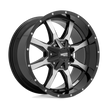 Moto Metal MO970 20x9 Gloss Black w/Machined Face 18mm ET 74.1mm CB 5x115/5x120