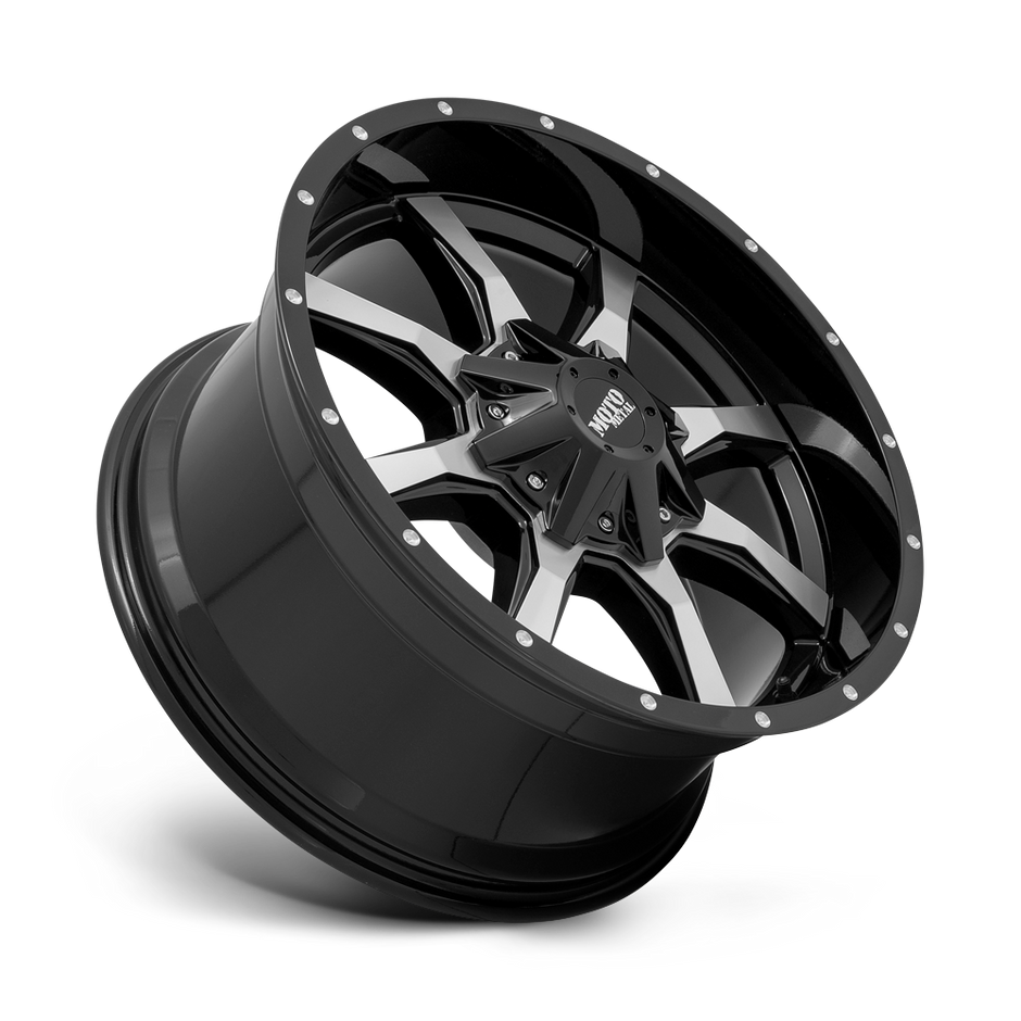 Moto Metal MO970 20x9 Gloss Black w/Machined Face 18mm ET 74.1mm CB 5x115/5x120