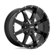 Moto Metal MO970 20x9 Gloss Black w/Spot Milled Lip 18mm ET 78.3mm CB 6x120