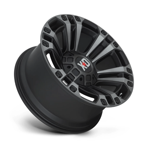XD Wheels XD851 Monster 3 20x9 Satin Black w/Gray Tint wheel
