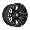 XD Wheels XD851 Monster 3 20x9 Satin Black wheel