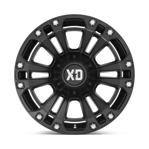XD Wheels XD851 Monster 3 20x9 Satin Black wheel