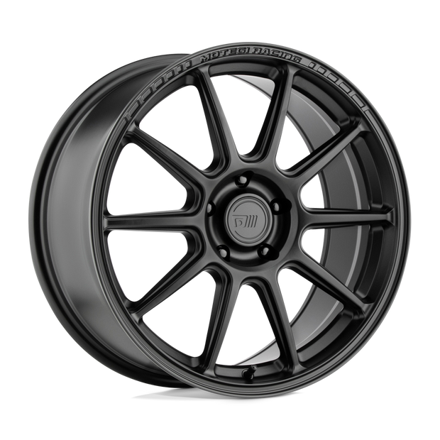 Motegi MR140 SS10 18x8.5 Satin Black 45mm ET 72.56mm CB 5x108