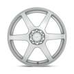 Motegi MR143 CS6 17x7 Hyper Silver 40mm ET 72.56mm CB 4x100/4x114.3