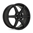 Motegi MR143 CS6 16x7 Satin Black 40mm ET 72.56mm CB 4x100/4x114.3