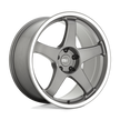 Motegi MR151 CS5 18x8.5 Gunmetal w/Machined Lip 42mm ET 63.36mm CB 5x108