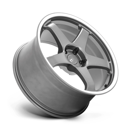 Motegi MR151 CS5 18x8.5 Gunmetal w/Machined Lip 42mm ET 63.36mm CB 5x108