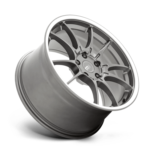 Motegi MR152 SS5 17x8 Gunmetal w/Machined Lip 45mm ET 63.36mm CB 4x108