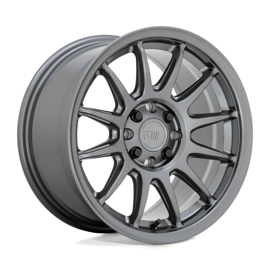 Motegi MR156 S12 15x8 Gloss Gunmetal 28mm ET 72.56mm CB 4x100/4x114.3