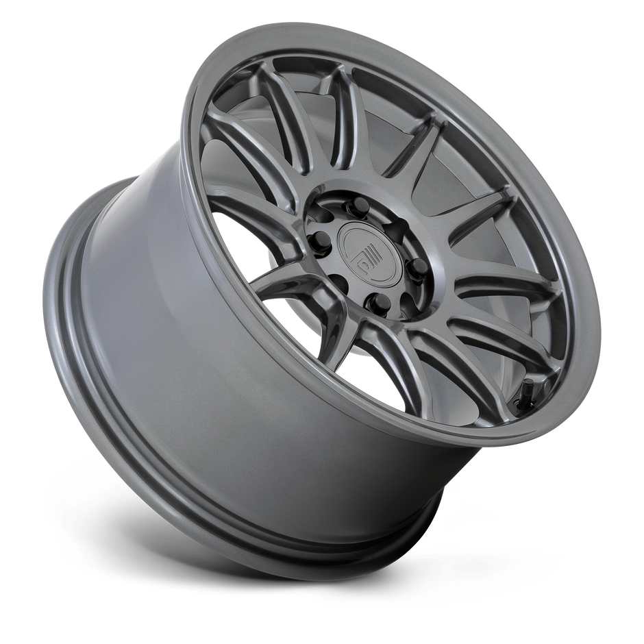 Motegi MR156 S12 15x8 Gloss Gunmetal 28mm ET 72.56mm CB 4x100/4x114.3
