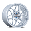 Motegi MR158 Tsubaki 19x9.5 Hyper Silver w/Machined Lip 35mm ET 66.56mm CB 5x112