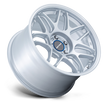 Motegi MR158 Tsubaki 19x9.5 Hyper Silver w/Machined Lip 35mm ET 66.56mm CB 5x112