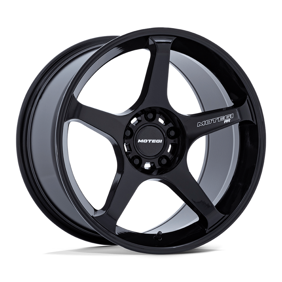 Motegi MR159 Battle V 18x9.5 Blackbird Metallic 38mm ET 56.15mm CB 5x100