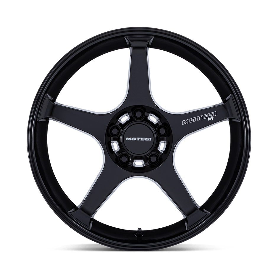 Motegi MR159 Battle V 18x9.5 Blackbird Metallic 38mm ET 56.15mm CB 5x100