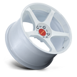 Motegi MR159 Battle V 18x8.5 Matsuri White Pearl w/Machined Lip Stripe 30mm ET 56.15mm CB 5x100