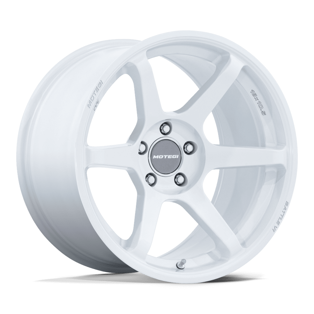 Motegi MR160 Battle VI 18x9.5 Matsuri White Pearl 38mm ET 56.15mm CB 5x100