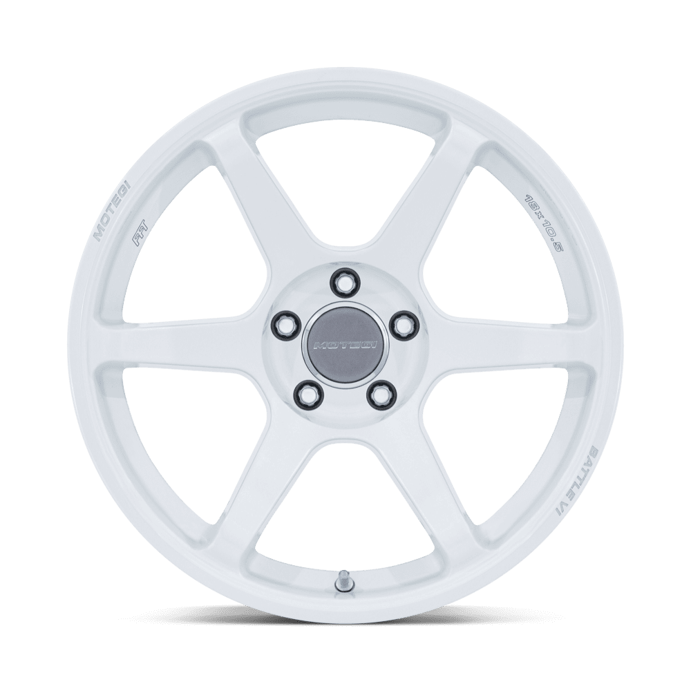 Motegi MR160 Battle VI 18x9.5 Matsuri White Pearl 38mm ET 56.15mm CB 5x100