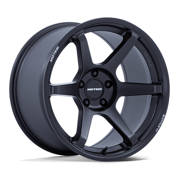 Motegi MR160 Battle VI 19x9.5 Matte Blackbird Metallic 40mm ET 56.15mm CB 5x100