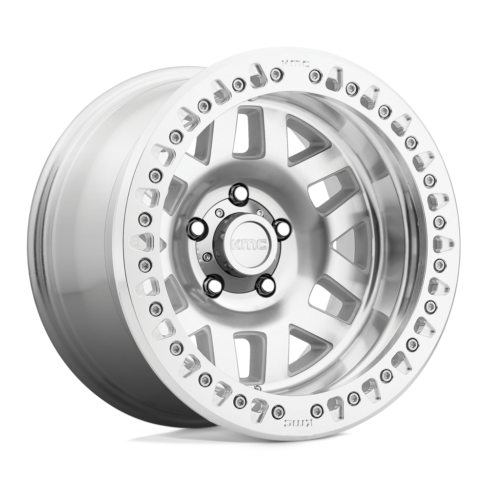 KMC Wheels KM229 Machete Crawl Beadlock 17x9 Machined -38mm ET 108mm CB Custom BP