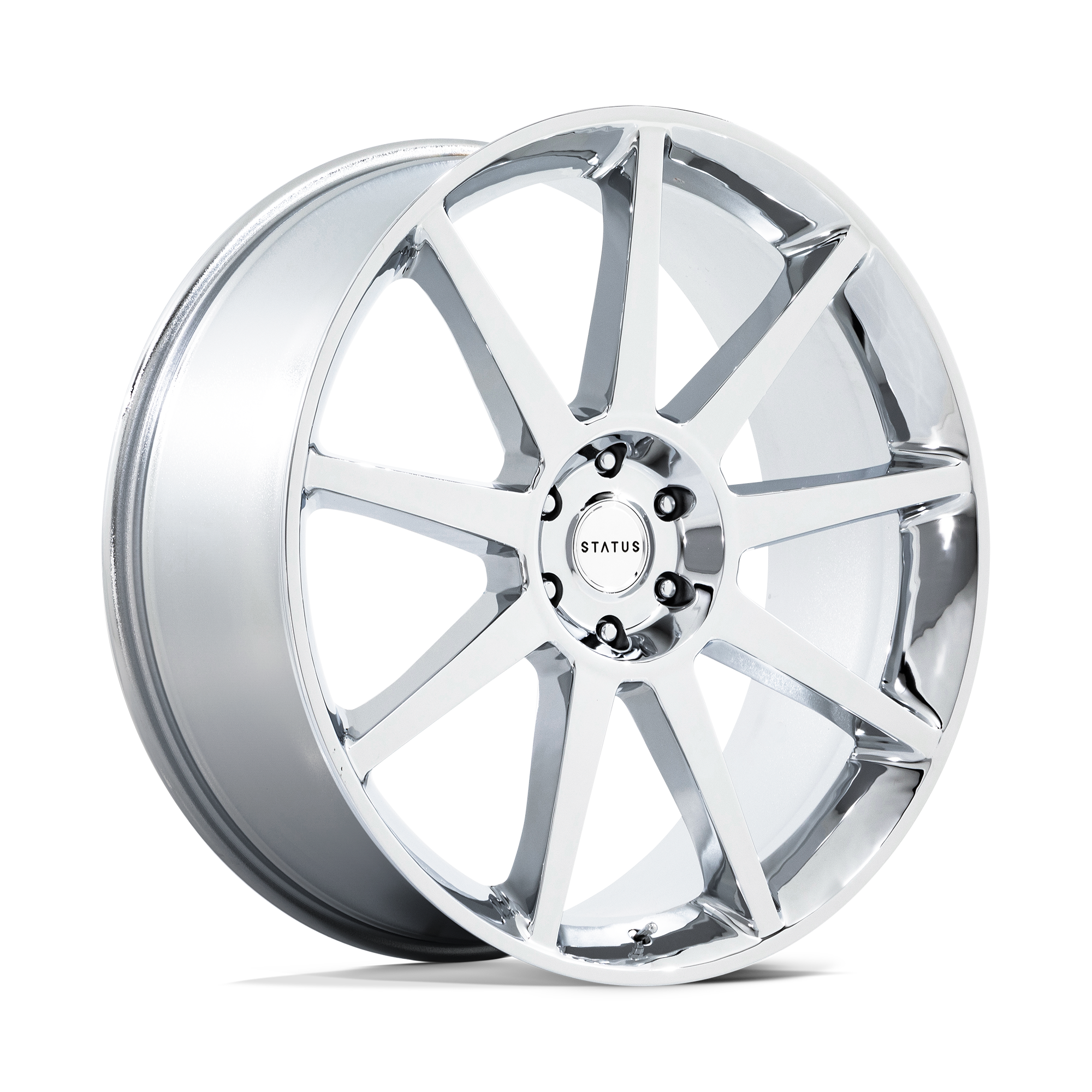 Status Mammoth 24x10 Chrome 30mm ET 87.1mm CB 6x135