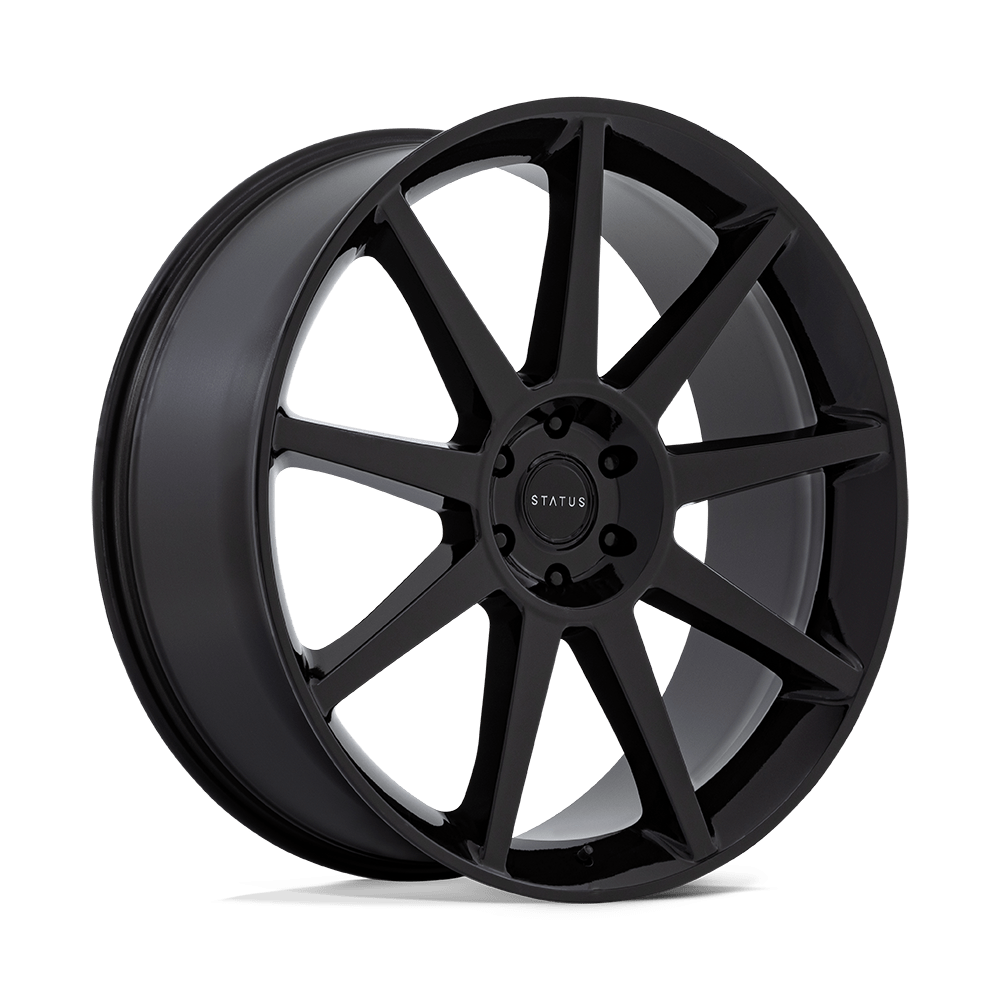 Status Mammoth 24x10 Gloss Black 35mm ET 72.56mm CB 5x120