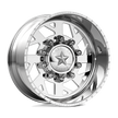 American Force Man OWar SD forged wheels in polished finish, three-quarter view