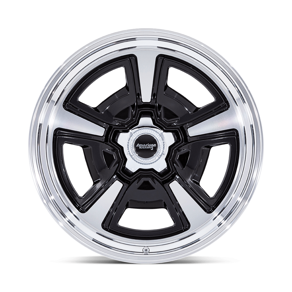 American Racing VN517 Marauder 20x8.5 Gloss Black Machined w/Diamond Cut Lip 6mm ET 87.1mm CB 5x139.7