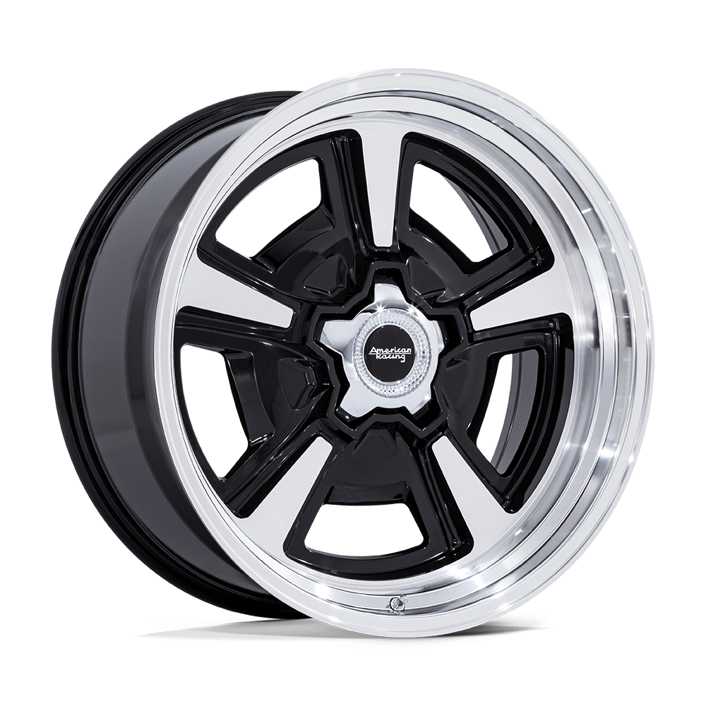 American Racing VN517 Marauder 20x8.5 Gloss Black Machined w/Diamond Cut Lip 6mm ET 87.1mm CB 5x139.7