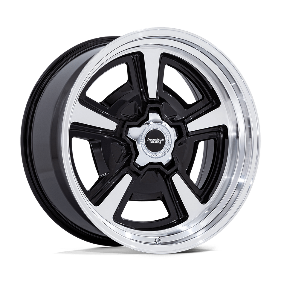 American Racing VN517 Marauder 20x8.5 Gloss Black Machined w/Diamond Cut Lip 6mm ET 87.1mm CB 5x139.7