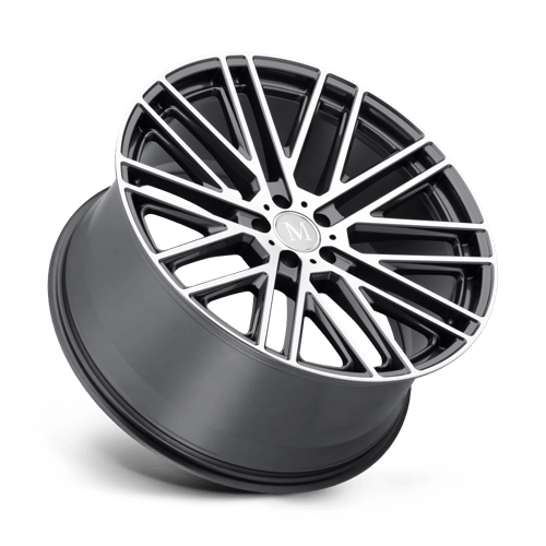 Mandrus Masche 20x10 Gloss Gunmetal w/Mirror Cut Face 40mm ET 66.56mm CB 5x112