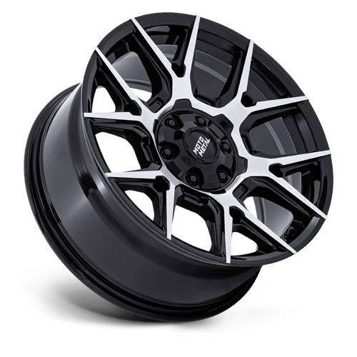Moto Metal MO813 Mason 17x8.5 Gloss Black w/Machined Face 12mm ET 95.1mm CB 6x135/6x139.7