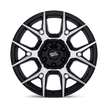 Moto Metal MO813 Mason 17x8.5 Gloss Black w/Machined Face 12mm ET 95.1mm CB 6x135/6x139.7