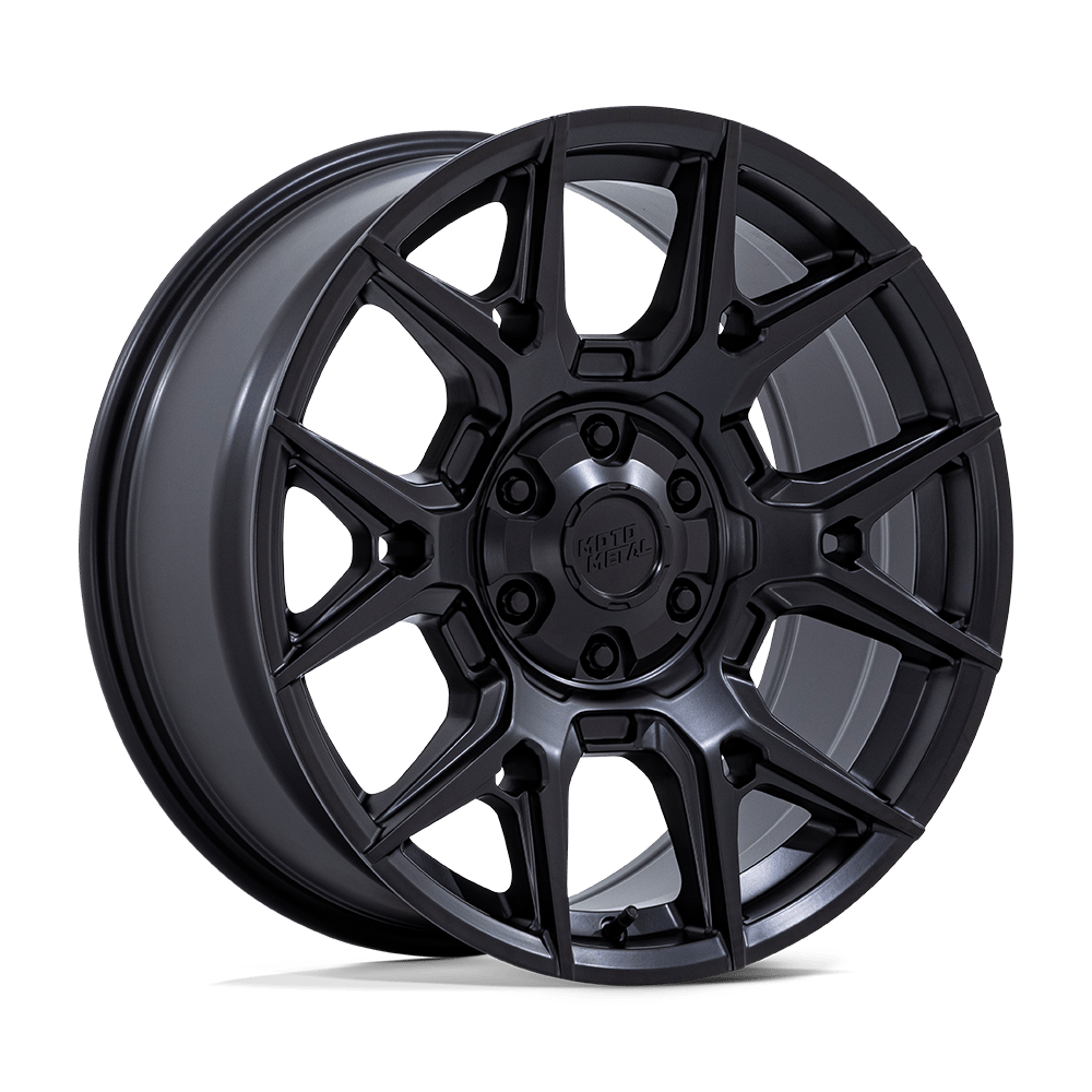 Moto Metal MO813 Mason 17x8.5 Matte Black 12mm ET 95.1mm CB 6x135/6x139.7