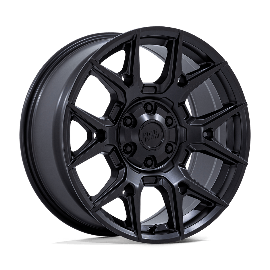 Moto Metal MO813 Mason 17x8.5 Matte Black 12mm ET 95.1mm CB 6x135/6x139.7