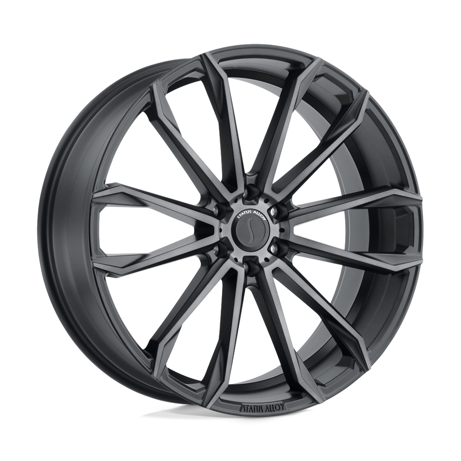 Status Mastadon 22x9.5 Carbon Graphite 15mm ET 76.1mm CB 5x115