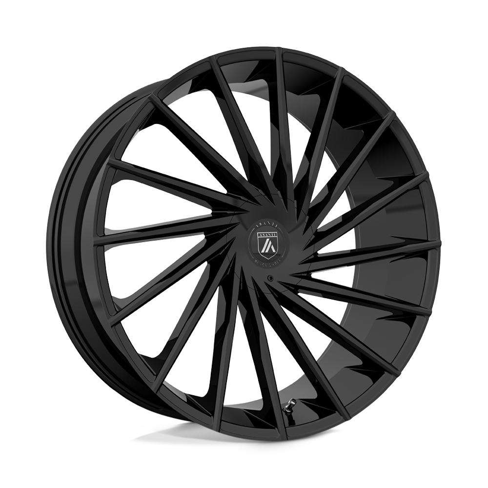 Asanti Wheels ABL18 Matar 24x9 Gloss Black 35mm ET 84.1mm CB 5x130