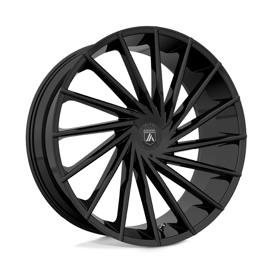 Asanti Wheels ABL18 Matar 24x9 Gloss Black 35mm ET 84.1mm CB 5x130