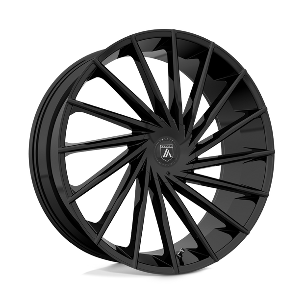 Asanti Wheels ABL18 Matar 28x10 Gloss Black 25mm ET 84mm CB 5x130