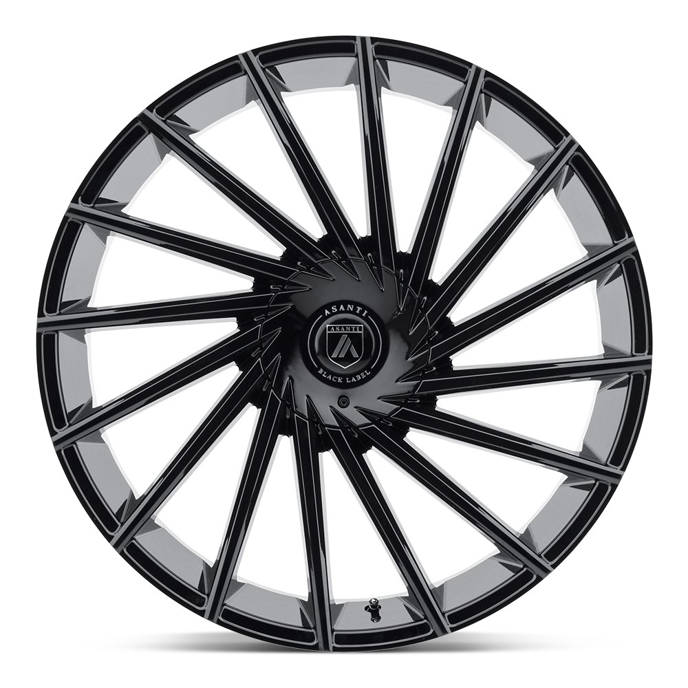 Asanti Wheels ABL18 Matar 24x9 Gloss Black 35mm ET 84.1mm CB 5x130