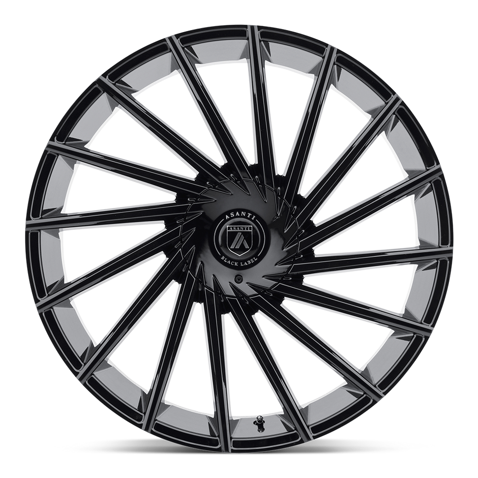 Asanti Wheels ABL18 Matar 24x9 Gloss Black 35mm ET 84.1mm CB 5x130