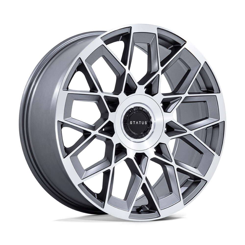 Status ST005 Matrix 24x10 Anthracite Mirrored 35mm ET 84.1mm CB 5x120/5x130