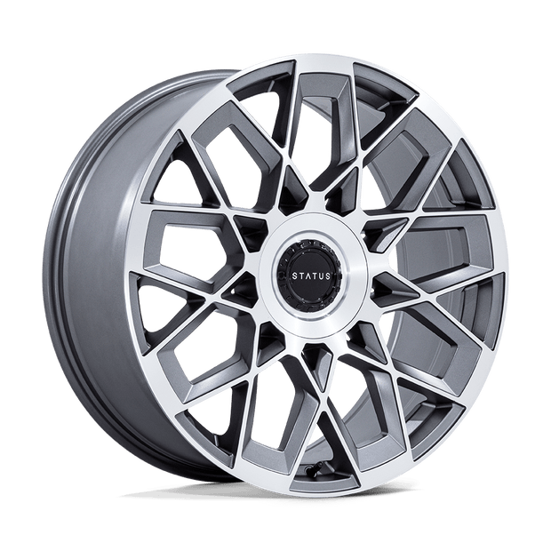 Status ST005 Matrix 24x10 Anthracite Mirrored 35mm ET 84.1mm CB 5x120/5x130