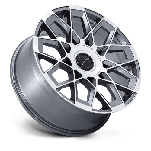 Status ST005 Matrix 24x10 Anthracite Mirrored 35mm ET 84.1mm CB 5x120/5x130