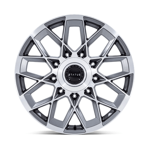 Status ST005 Matrix 24x10 Anthracite Mirrored 35mm ET 84.1mm CB 5x120/5x130