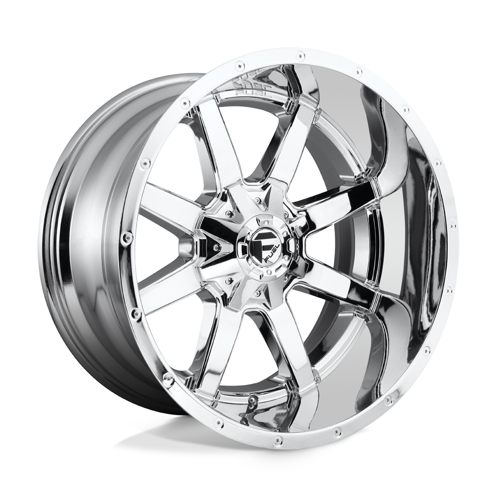 Fuel Wheels D260 Maverick 24x12 Chrome Plated -44mm ET 125.2mm CB 8x180