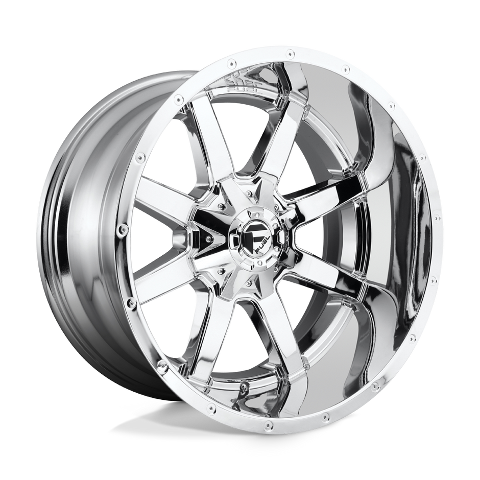 Fuel Wheels D260 Maverick 24x12 Chrome Plated -44mm ET 125.2mm CB 8x180