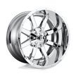 Fuel Wheels D260 Maverick 24x12 Chrome Plated -44mm ET 125.2mm CB 8x180