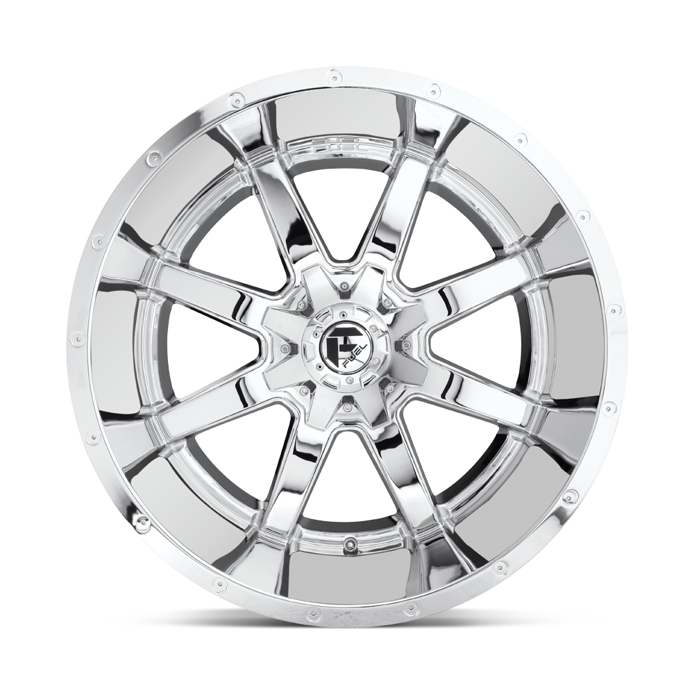 Fuel Wheels D260 Maverick 24x12 Chrome Plated -44mm ET 125.2mm CB 8x180