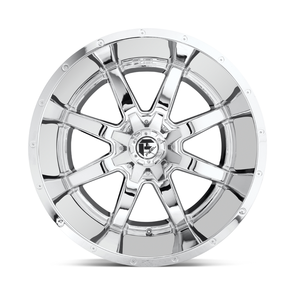 Fuel Wheels D260 Maverick 24x12 Chrome Plated -44mm ET 125.2mm CB 8x180