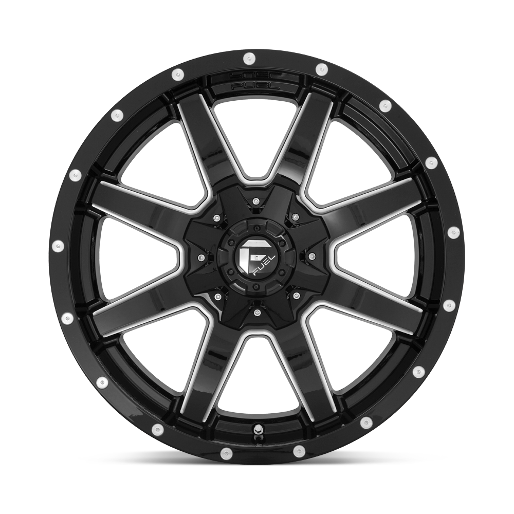 Fuel Wheels D610 Maverick 17x8.5 Gloss Black Milled 25mm ET 71.5mm CB 5x108/5x127